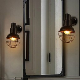 Mini Style Wall Sconces Rustic Lodge Metal