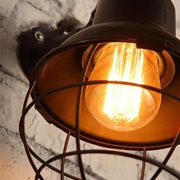 Mini Style Wall Sconces Rustic Lodge Metal