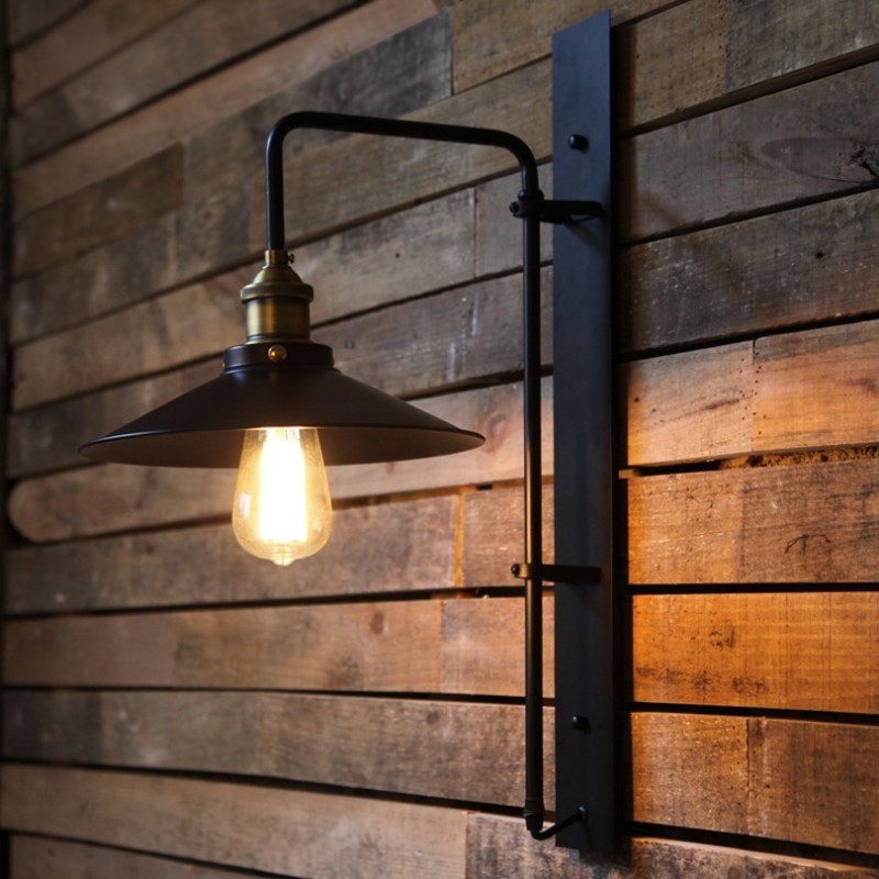 New Loft Retro DIY Industrial Vintage Wall lamp Wall Sconce Fixture