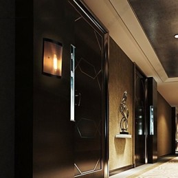 Vintage Style Simplicity steel Wire Mesh and Metal Wall Sconce Living Room Hallway Attic Garage Basement Wall Lamp