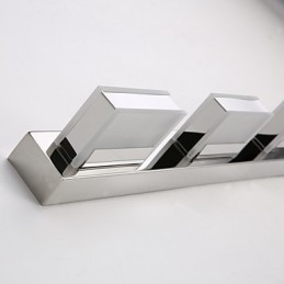 Square Mirror Lamp Stainless Steel And Acrylic