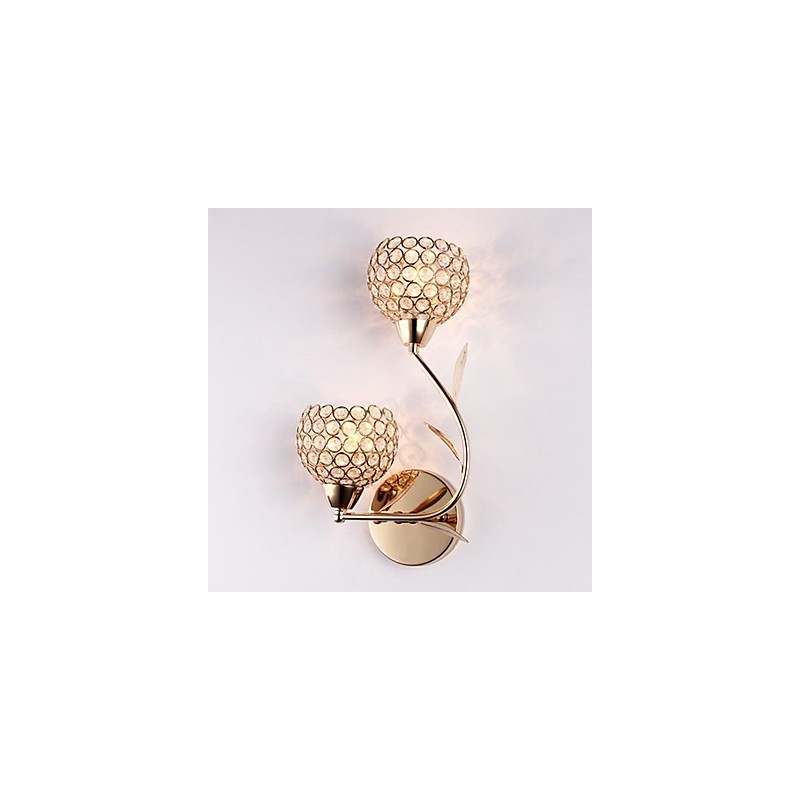 Wall Sconces Reading Wall Lights Crystal Mini Style Modern Contemporary Metal