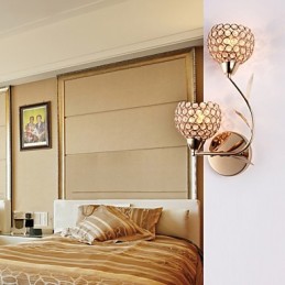 Wall Sconces Reading Wall Lights Crystal Mini Style Modern Contemporary Metal