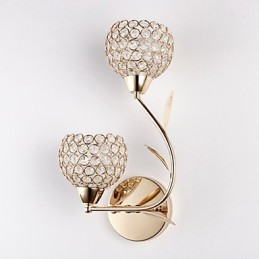 Wall Sconces Reading Wall Lights Crystal Mini Style Modern Contemporary Metal