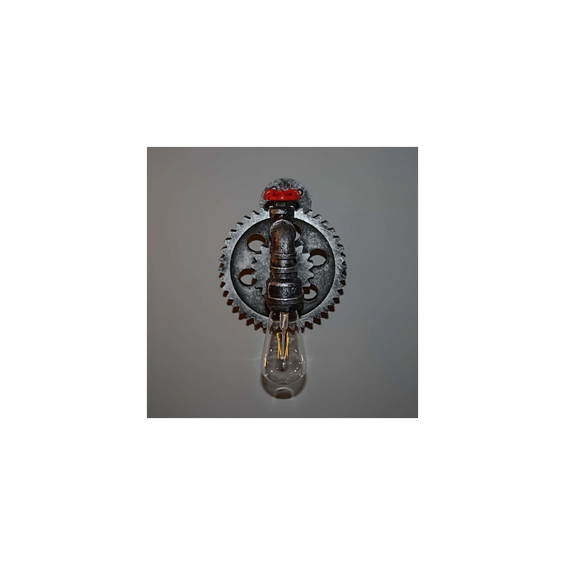 Creative Iron Bar Restaurant Bar Aisle Wall Lamp Wall Lamp Loft Industrial Gear Personality To Do The Old Water Pipes