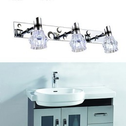 New Arrived Wash Wall Lighting Single Color White Lamp For Mirror Front Hardware Metal Plate Bathroom Wall Light