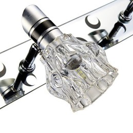 New Arrived Wash Wall Lighting Single Color White Lamp For Mirror Front Hardware Metal Plate Bathroom Wall Light