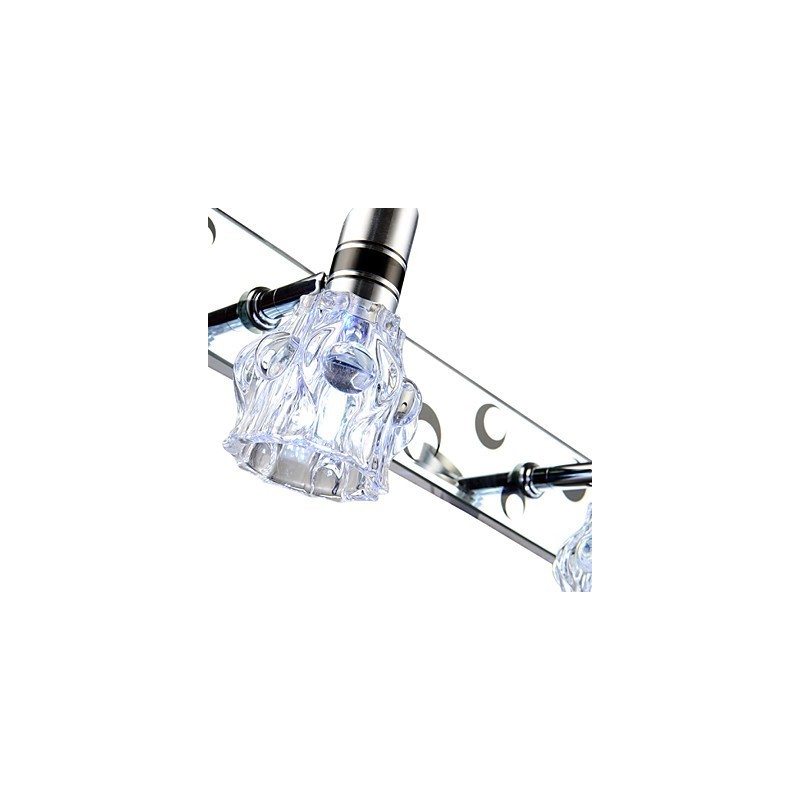 New Arrived Wash Wall Lighting Single Color White Lamp For Mirror Front Hardware Metal Plate Bathroom Wall Light