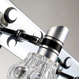 New Arrived Wash Wall Lighting Single Color White Lamp For Mirror Front Hardware Metal Plate Bathroom Wall Light