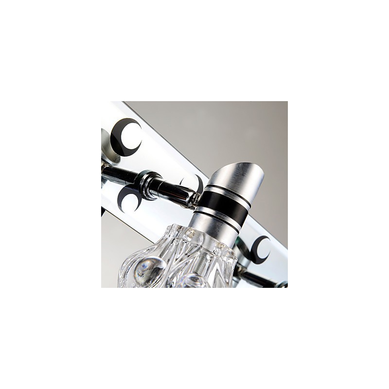 New Arrived Wash Wall Lighting Single Color White Lamp For Mirror Front Hardware Metal Plate Bathroom Wall Light