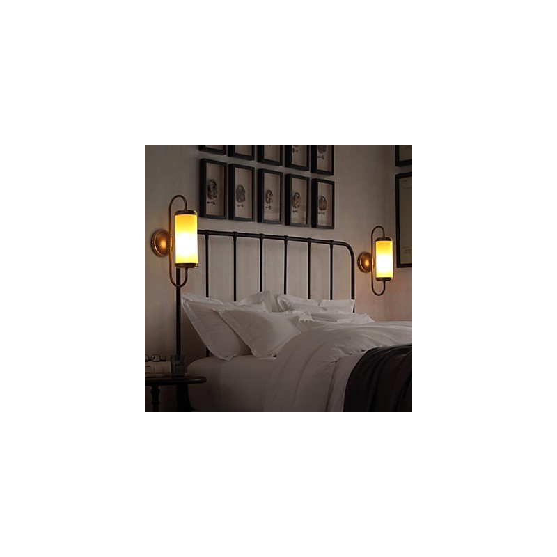 Contracted And Contemporary American Country Restoring Ancient Ways Candlestick Wall Lamp Lights