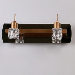 Crystal Bathroom Lighting Modern Contemporary G4 Metal