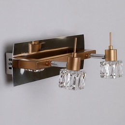Crystal Bathroom Lighting Modern Contemporary G4 Metal