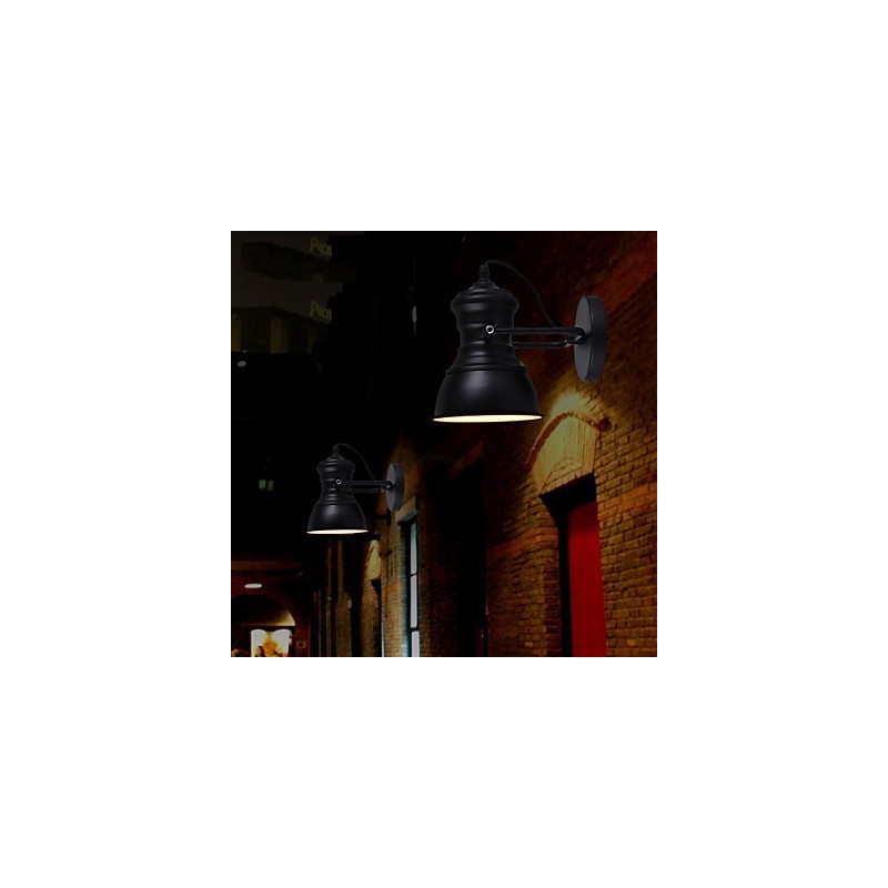 Art Deco Wall Sconces Lamp Industrial Iron Signboard Loft Wall Lamp