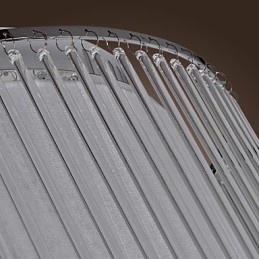 Modern Contemporary Crystal Electroplated Flush Mount