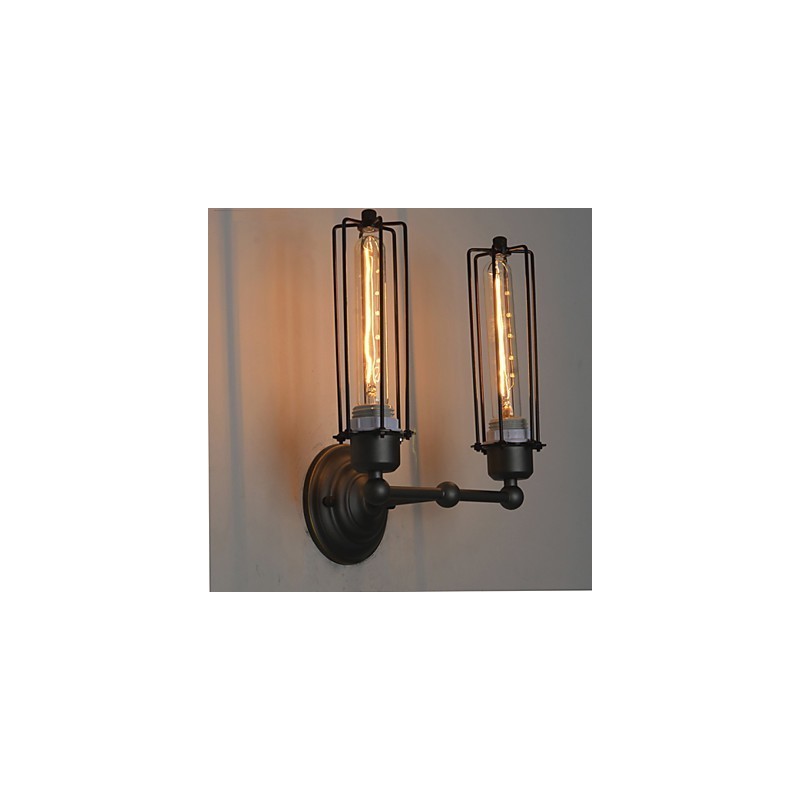 Loft American Country Retro Iron Wall Lamp Art Industry Lights