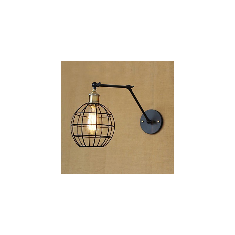 Wall Sconces Swing Lights Reading Wall Lights Mini Style Rustic Lodge Metal