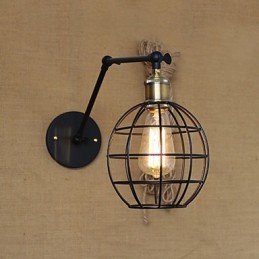 Wall Sconces Swing Lights Reading Wall Lights Mini Style Rustic Lodge Metal