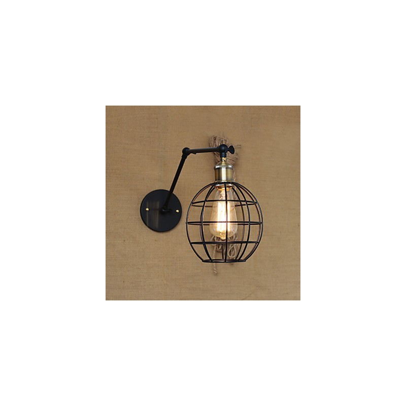 Wall Sconces Swing Lights Reading Wall Lights Mini Style Rustic Lodge Metal