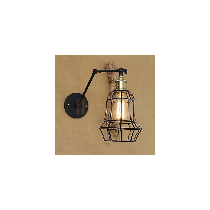 Wall Sconces Swing Lights Reading Wall Lights Mini Style Rustic Lodge Metal