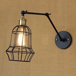 Wall Sconces Swing Lights Reading Wall Lights Mini Style Rustic Lodge Metal
