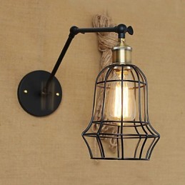 Wall Sconces Swing Lights Reading Wall Lights Mini Style Rustic Lodge Metal