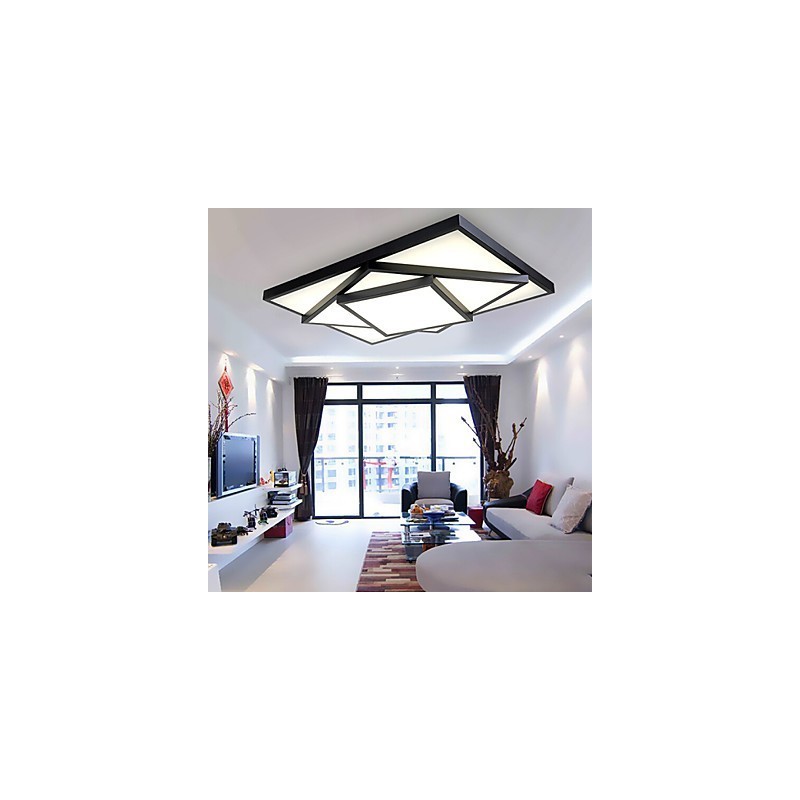 Square Flush Mount Modern Contemporary Ceiling light