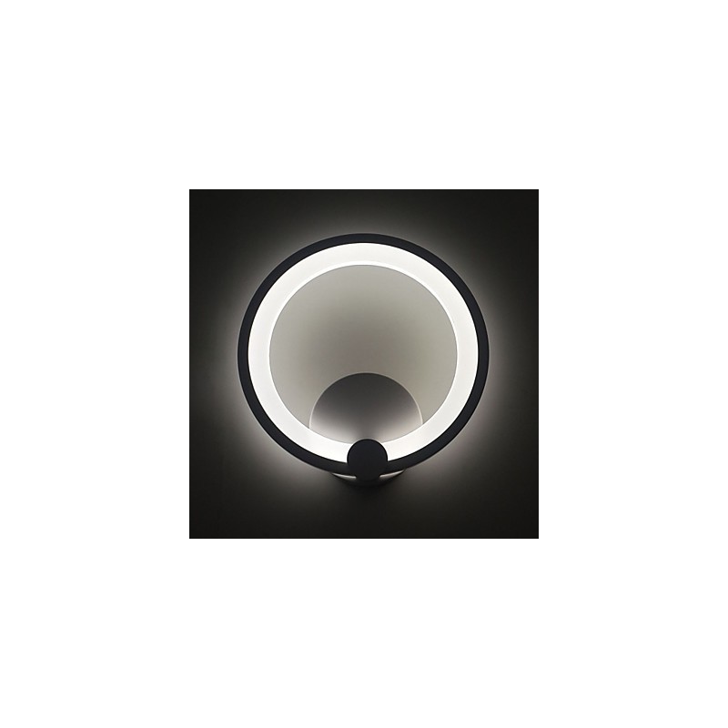 Wall Sconces Modern Dia. 27CM Ring Contemporary Metal Acrylic 90 240V