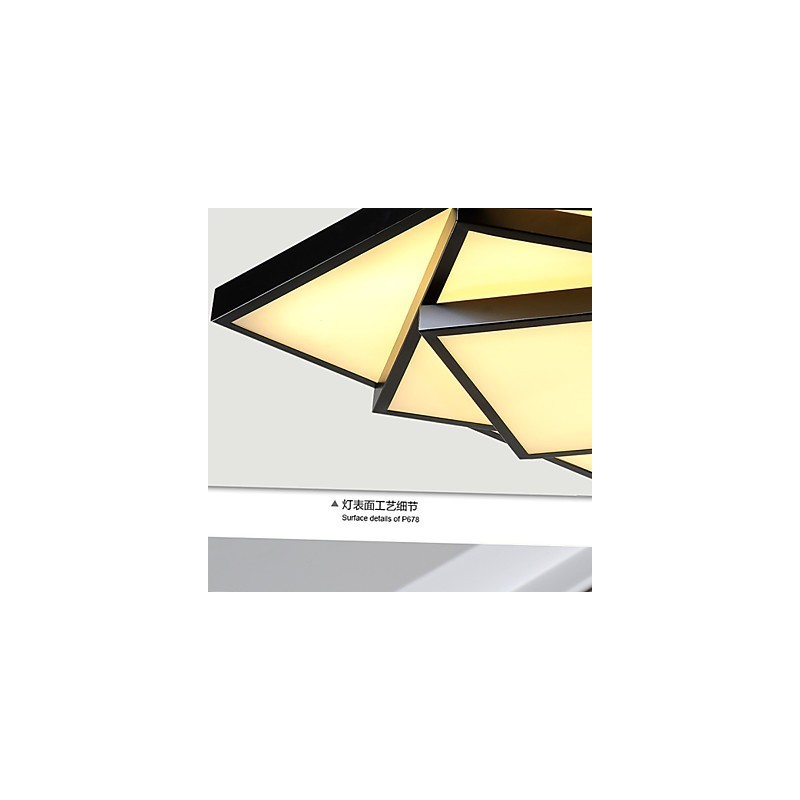 Square Flush Mount Modern Contemporary Ceiling light