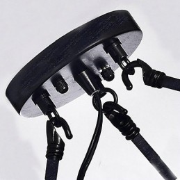 Traditional Classic Crystal Painting Metal Flush Mount