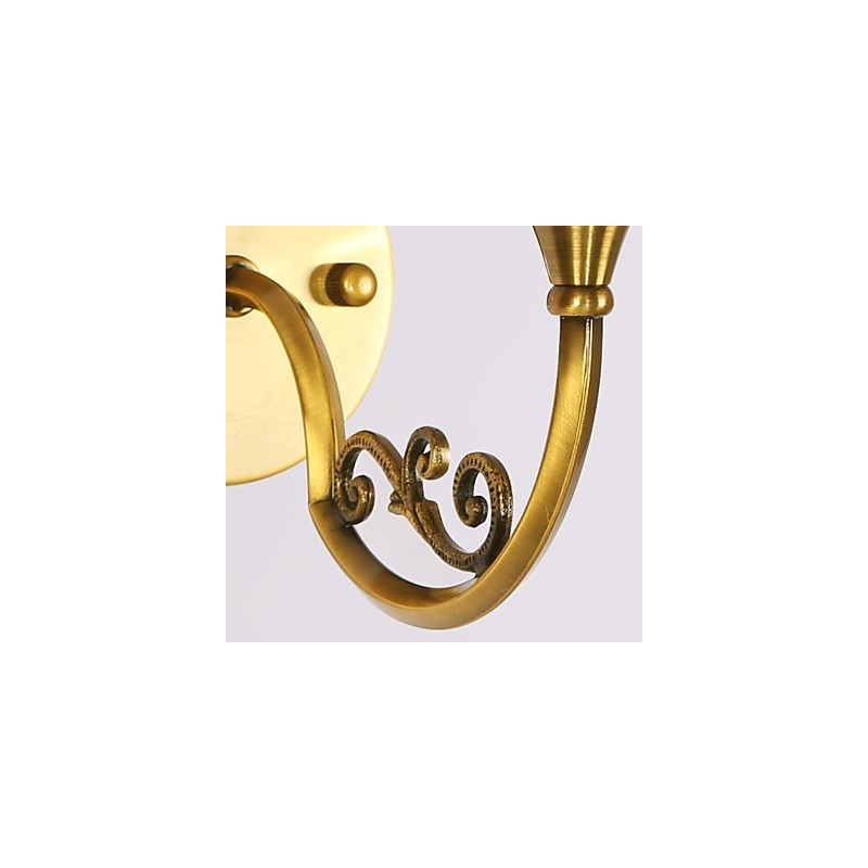 Classic Bedroom Wall Lamps Simple Metal Living Room Wall Sconce Bar Cafe Hallway Balcony Wall Lamp