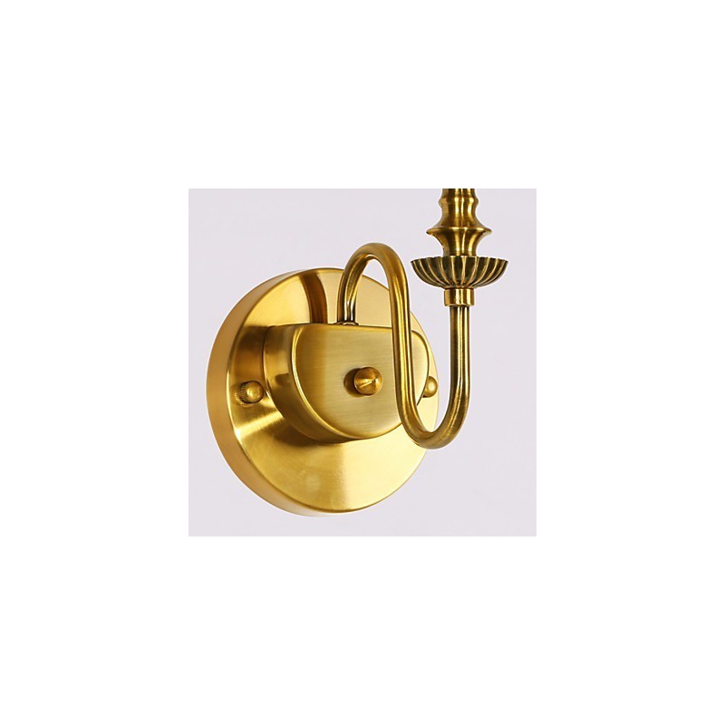 Classic Bedroom Wall Lamps Simple Metal Living Room Wall Sconce Bar Cafe Hallway Balcony Wall Lamp