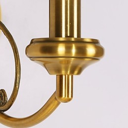 Classic Bedroom Wall Lamps Simple Metal Living Room Wall Sconce Bar Cafe Hallway Balcony Wall Lamp