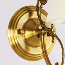 Classic Bedroom Wall Lamps Simple Metal Living Room Wall Sconce Bar Cafe Hallway Balcony Wall Lamp