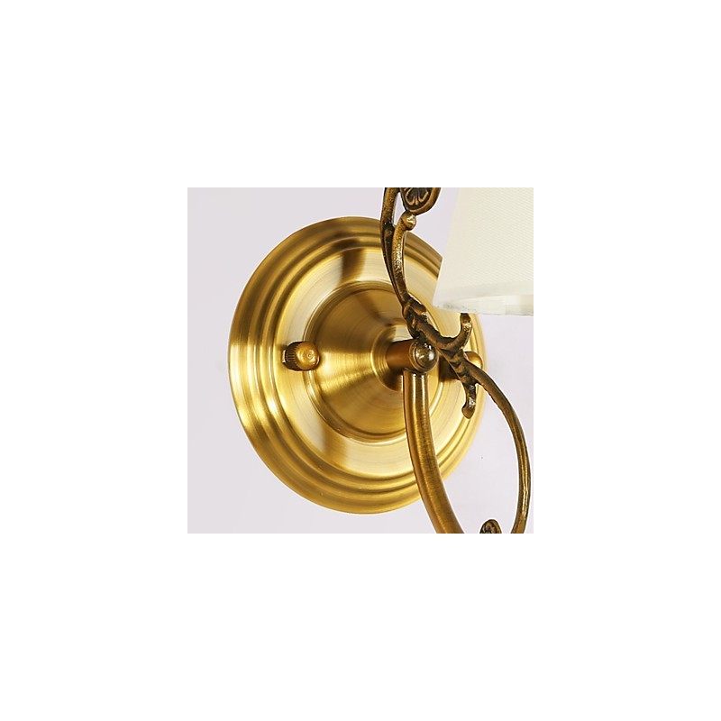 Classic Bedroom Wall Lamps Simple Metal Living Room Wall Sconce Bar Cafe Hallway Balcony Wall Lamp