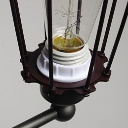 Loft American Country Iron Art Antique Wall Lamp Industry Lights