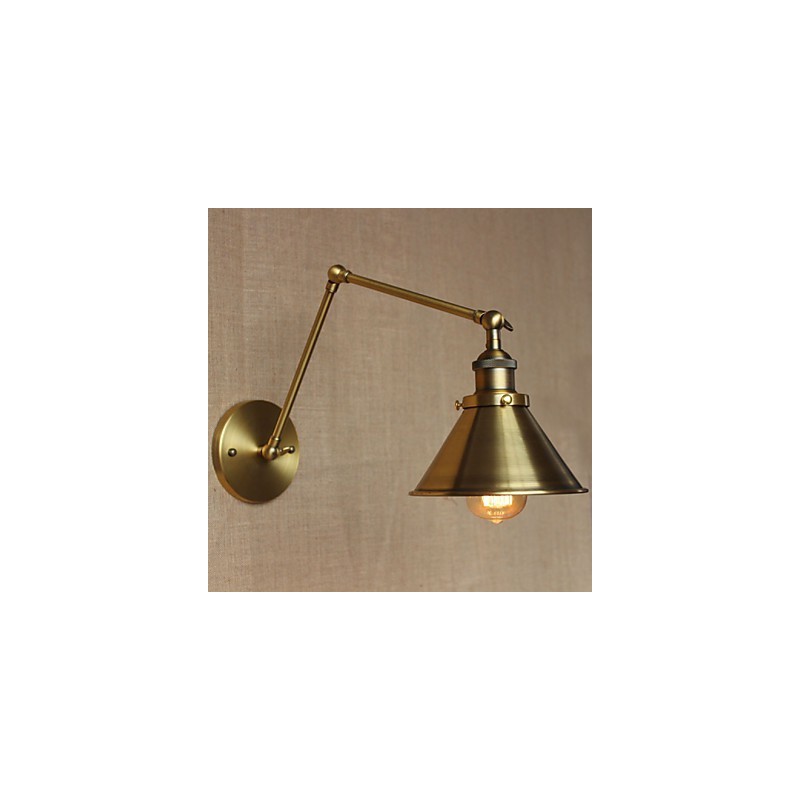 American Rural Countryside Retro Bronze Warehouse Restaurant Cafe Decorative Wall Sconce