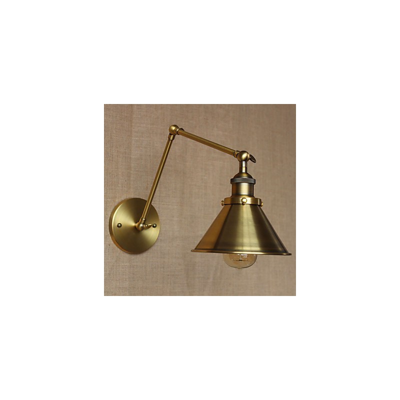 American Rural Countryside Retro Bronze Warehouse Restaurant Cafe Decorative Wall Sconce