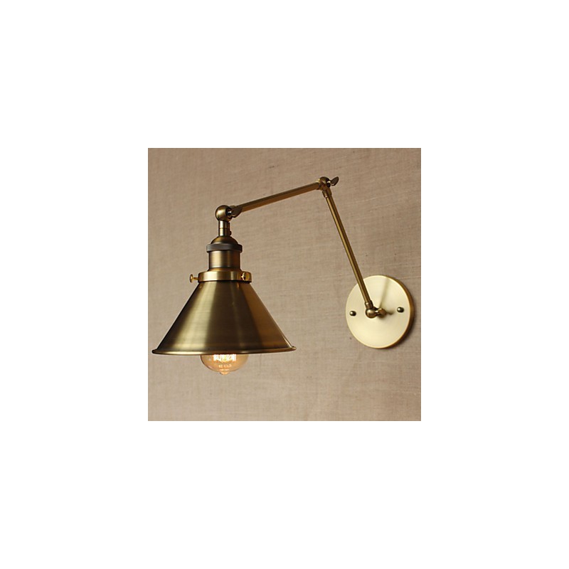 American Rural Countryside Retro Bronze Warehouse Restaurant Cafe Decorative Wall Sconce