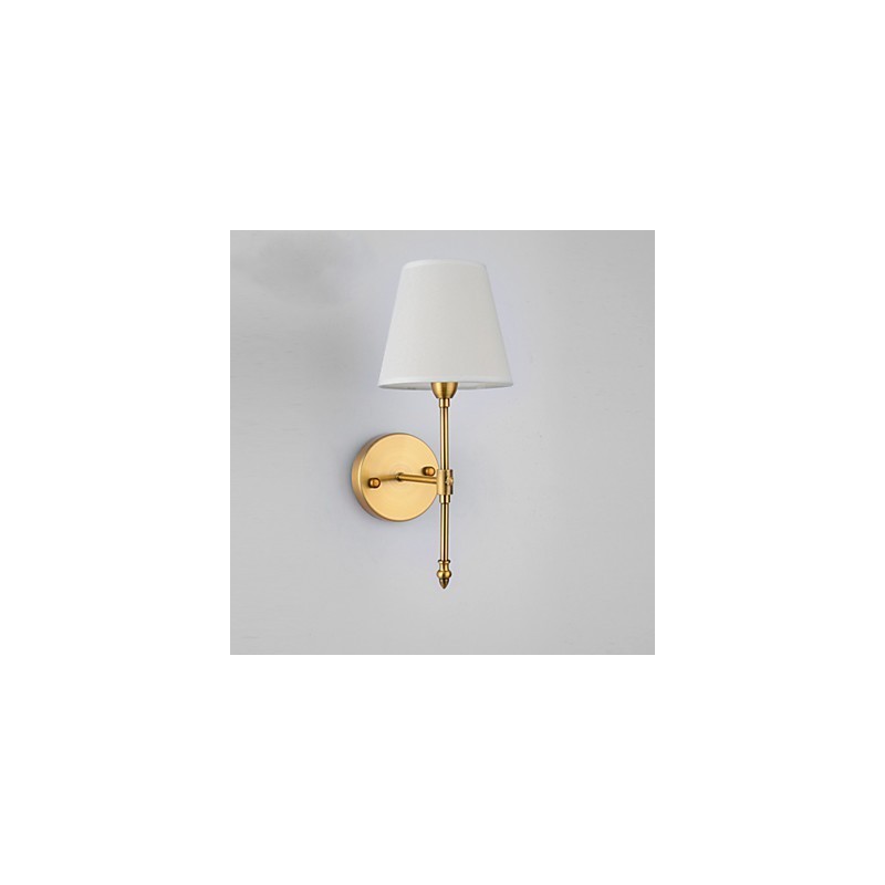 Classic Bedroom Wall Lamps Simple Metal Living Room Wall Sconce Bar Cafe Hallway Balcony Wall Lamp