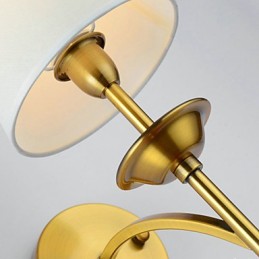 Classic Bedroom Wall Lamps Simple Metal Living Room Wall Sconce Bar Cafe Hallway Balcony Wall Lamp