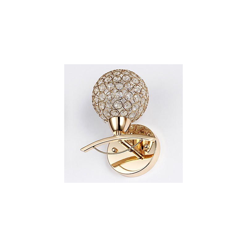Wall Sconces Reading Wall Lights Crystal Mini Style Modern Contemporary Metal