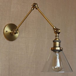Retro Vintage Store Exclusively Designed Modern Bronze Church Lobby Decorated Bedroom Wall Lamp