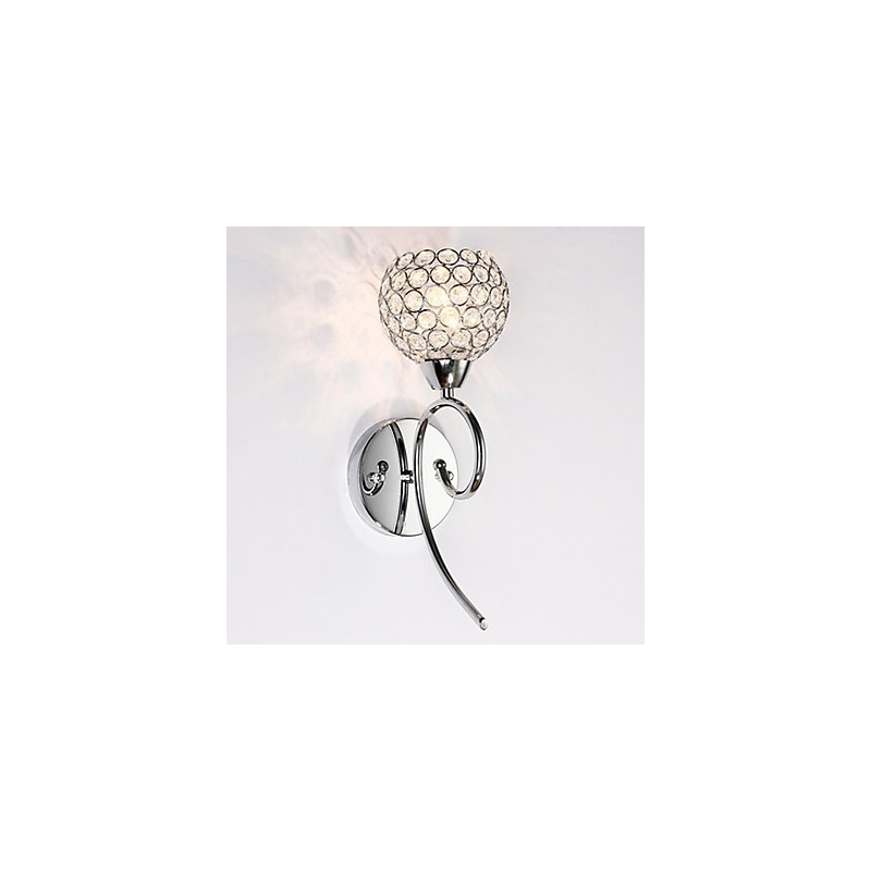 Wall Sconces Reading Wall Lights Crystal Mini Style Modern Contemporary Metal