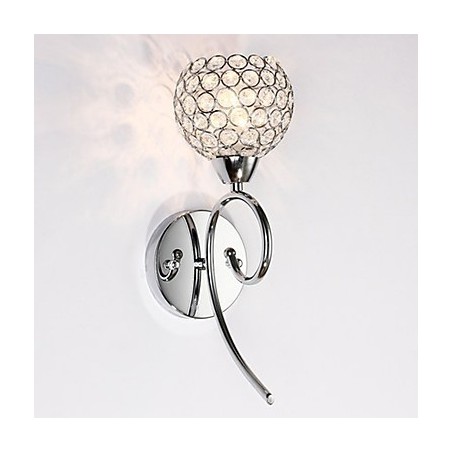 Wall Sconces Reading Wall Lights Crystal Mini Style Modern Contemporary Metal