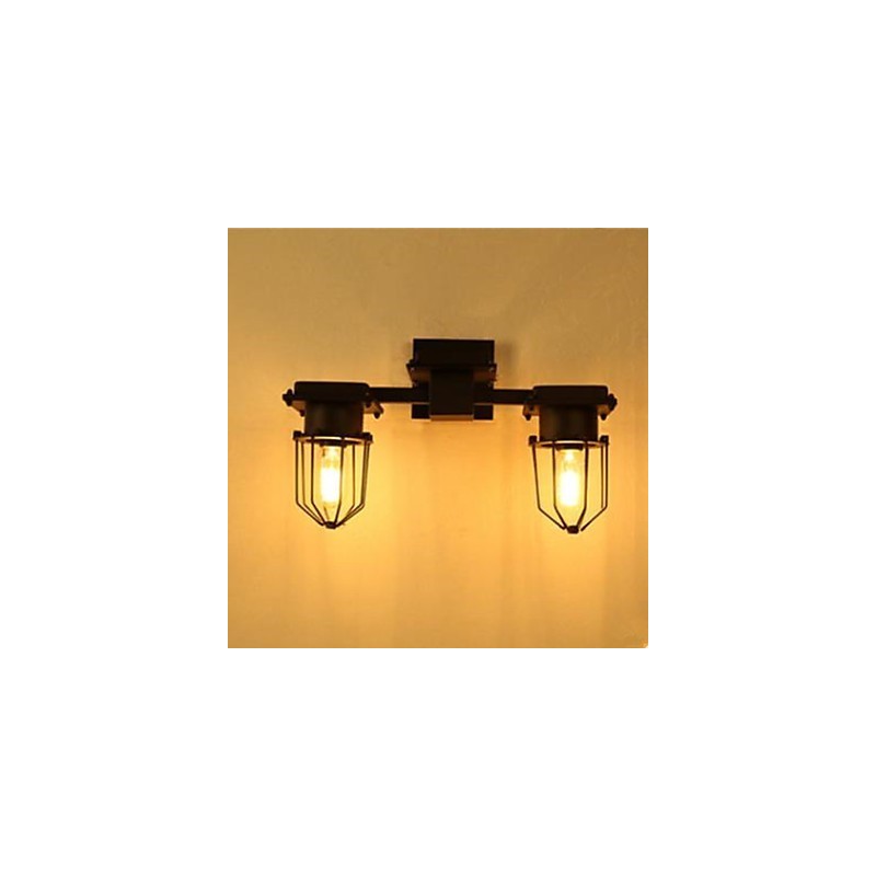 Wall Lamp Wrought Iron Hallway Stairs The Head Of A Bed