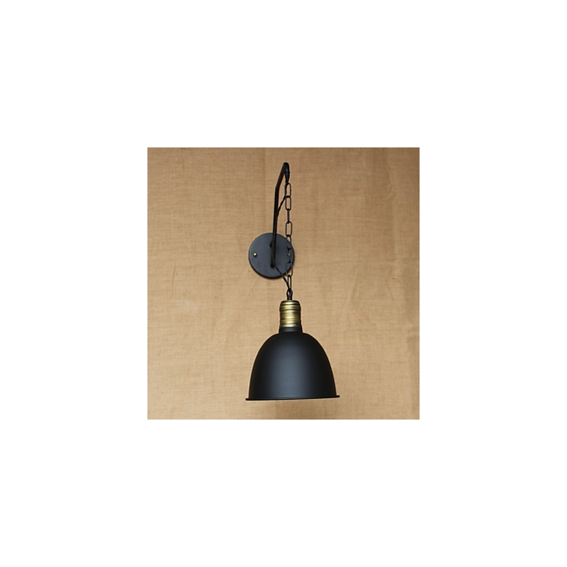 Simple And Creative Personality Wall Lamp Industry Chain American Retro Iron Aisle Bedroom Bedside Wall Lamp