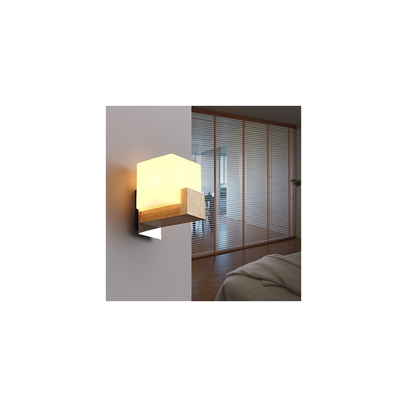 Wall Sconces Mini Style Modern Contemporary Wood Bamboo