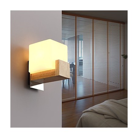 Wall Sconces Mini Style Modern Contemporary Wood Bamboo