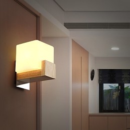 Wall Sconces Mini Style Modern Contemporary Wood Bamboo